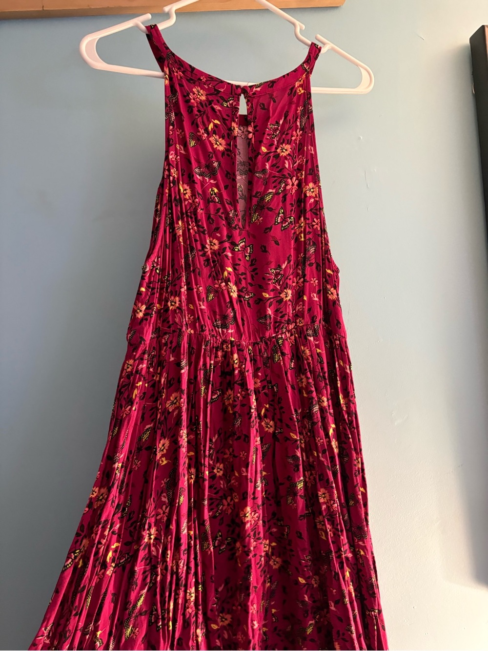 torrid Floral Maxi Dress - Berry Red - Picture 4 of 4